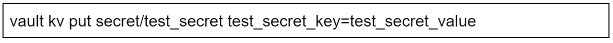 Basic Work with Secrets 1