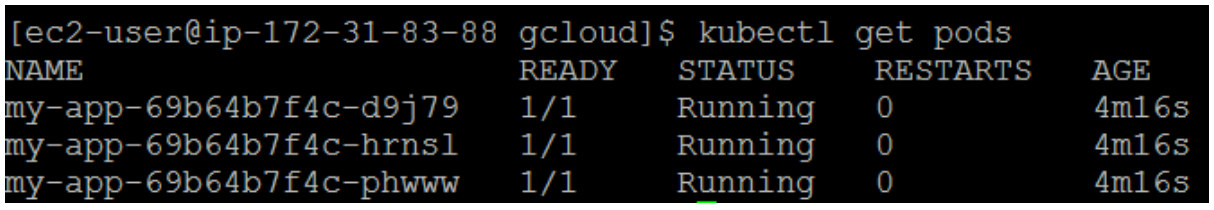 Creating a deployment 3