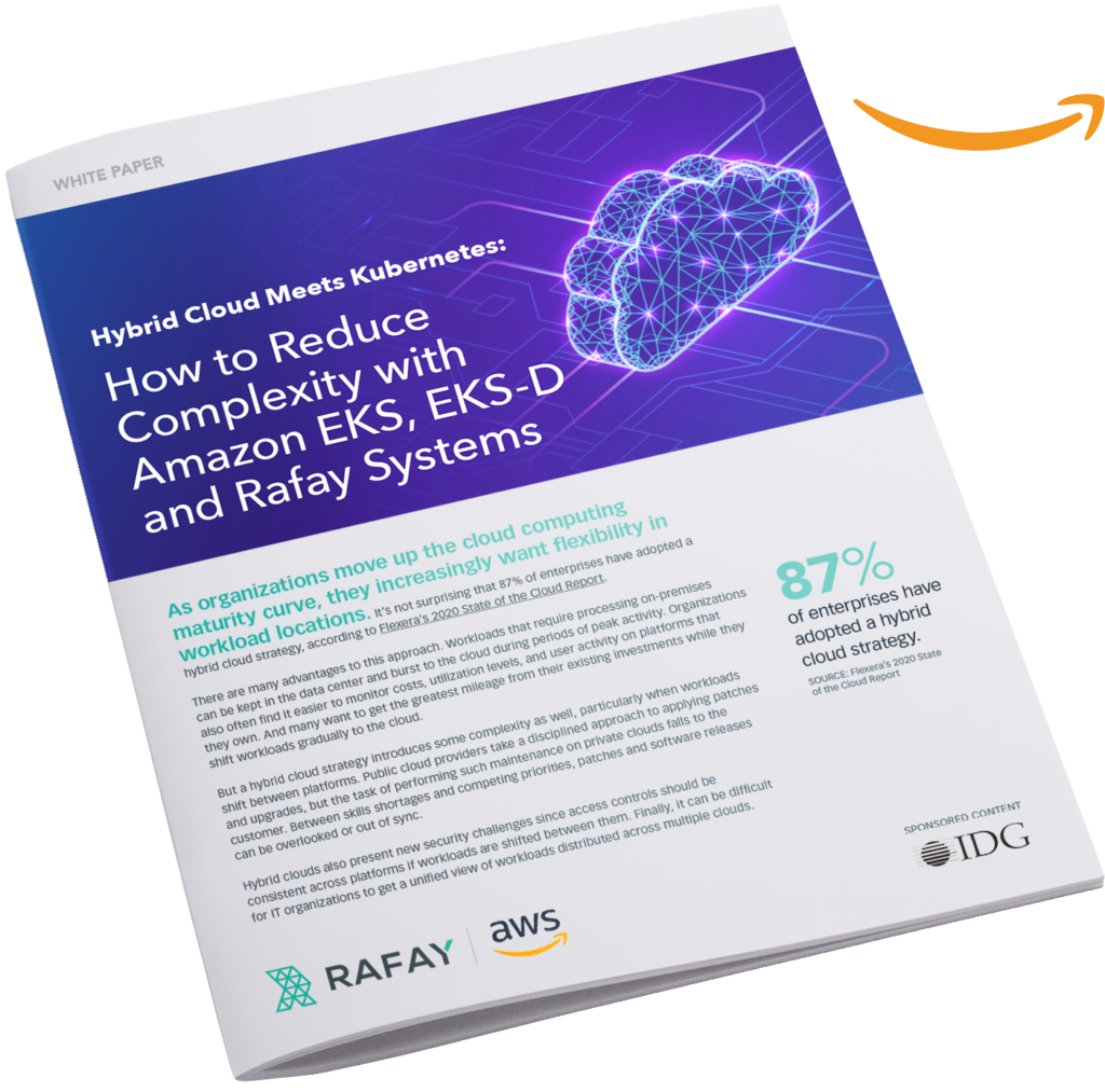 image for Hybrid Cloud Meets Kubernetes: How to Reduce Complexity with Amazon EKS and Rafay