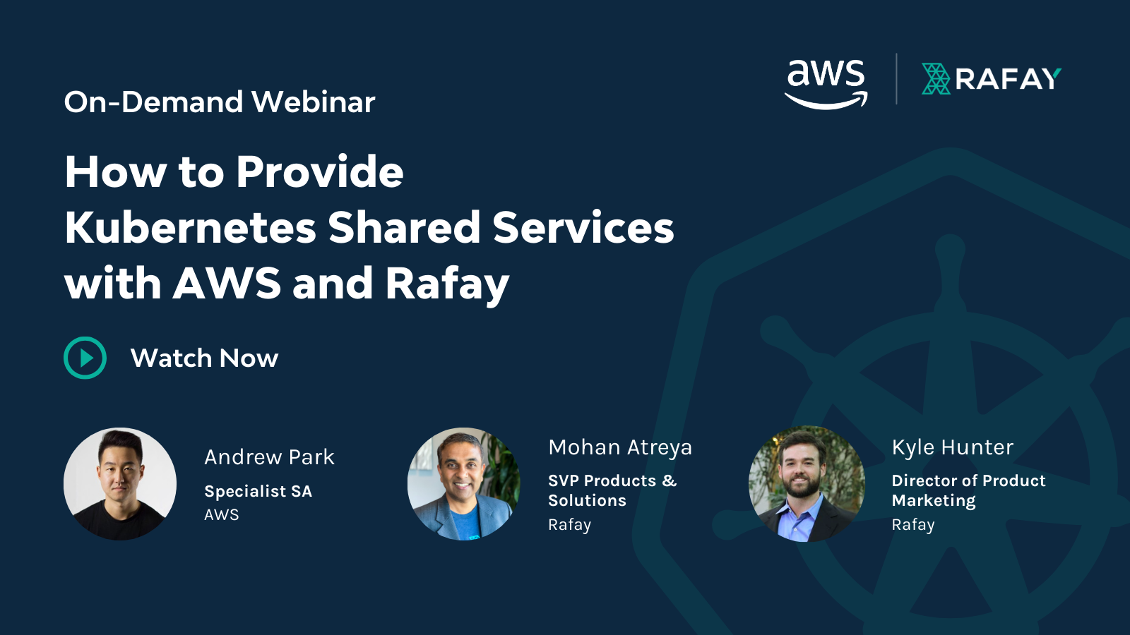image for How to Provide Kubernetes Shared Services with AWS and Rafay