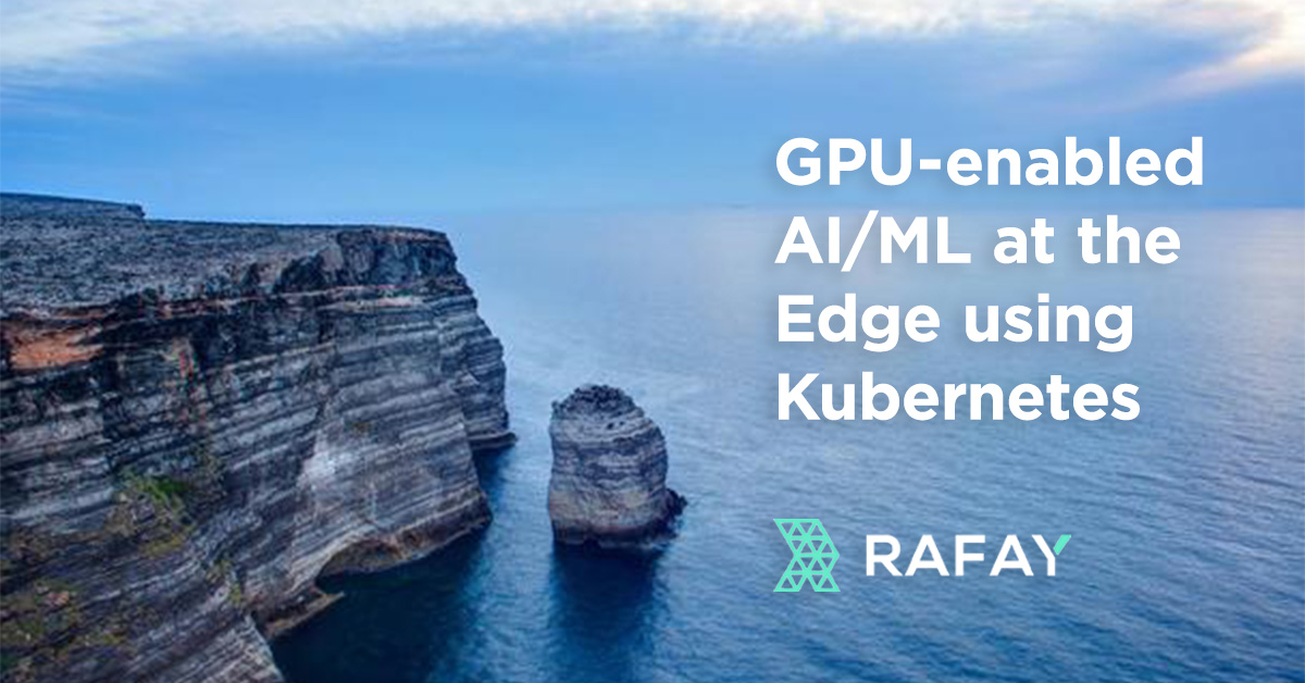 Image for GPU-enabled AI/ML at the Edge using Kubernetes