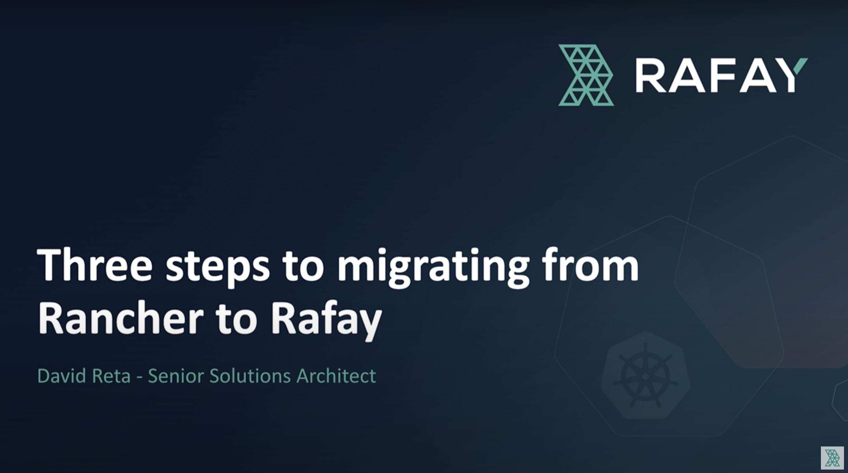 image for Three Steps to Migrating from Rancher to Rafay