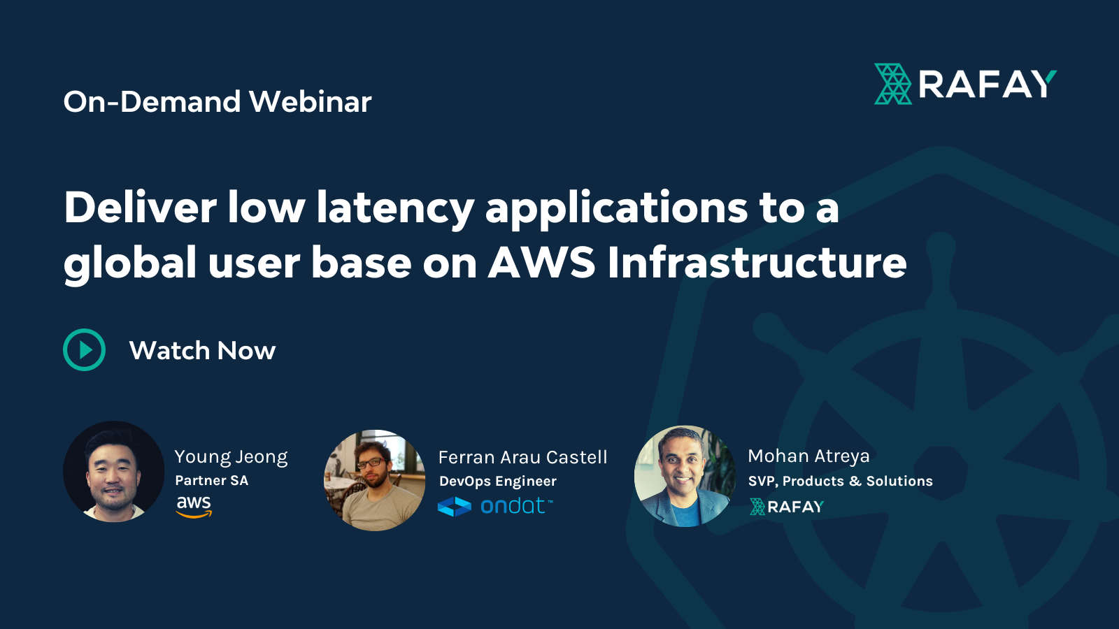 image for Deliver low latency applications to a global user base on AWS Infrastructure