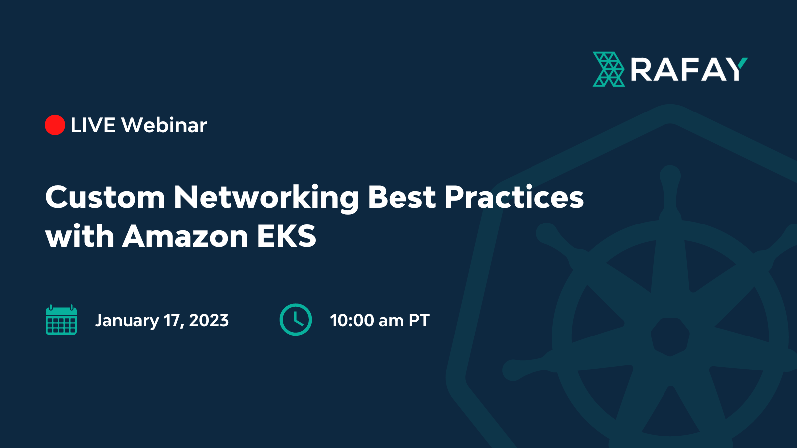 image for Custom Networking Best Practices with Amazon EKS