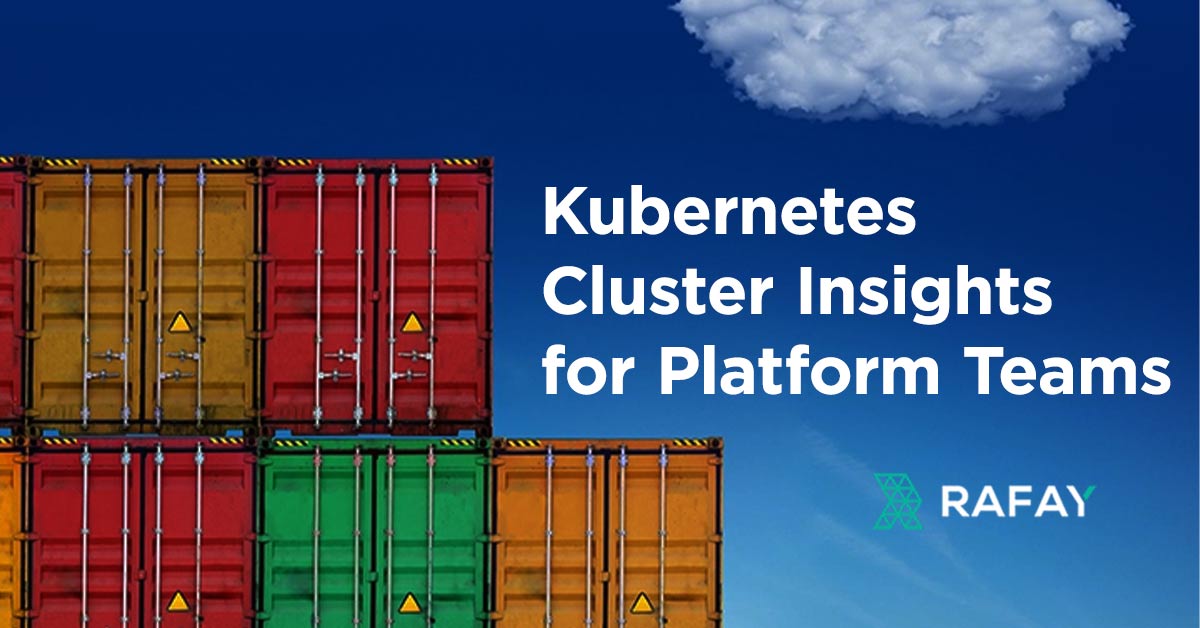 Image for Kubernetes Cluster Insights for Platform Teams
