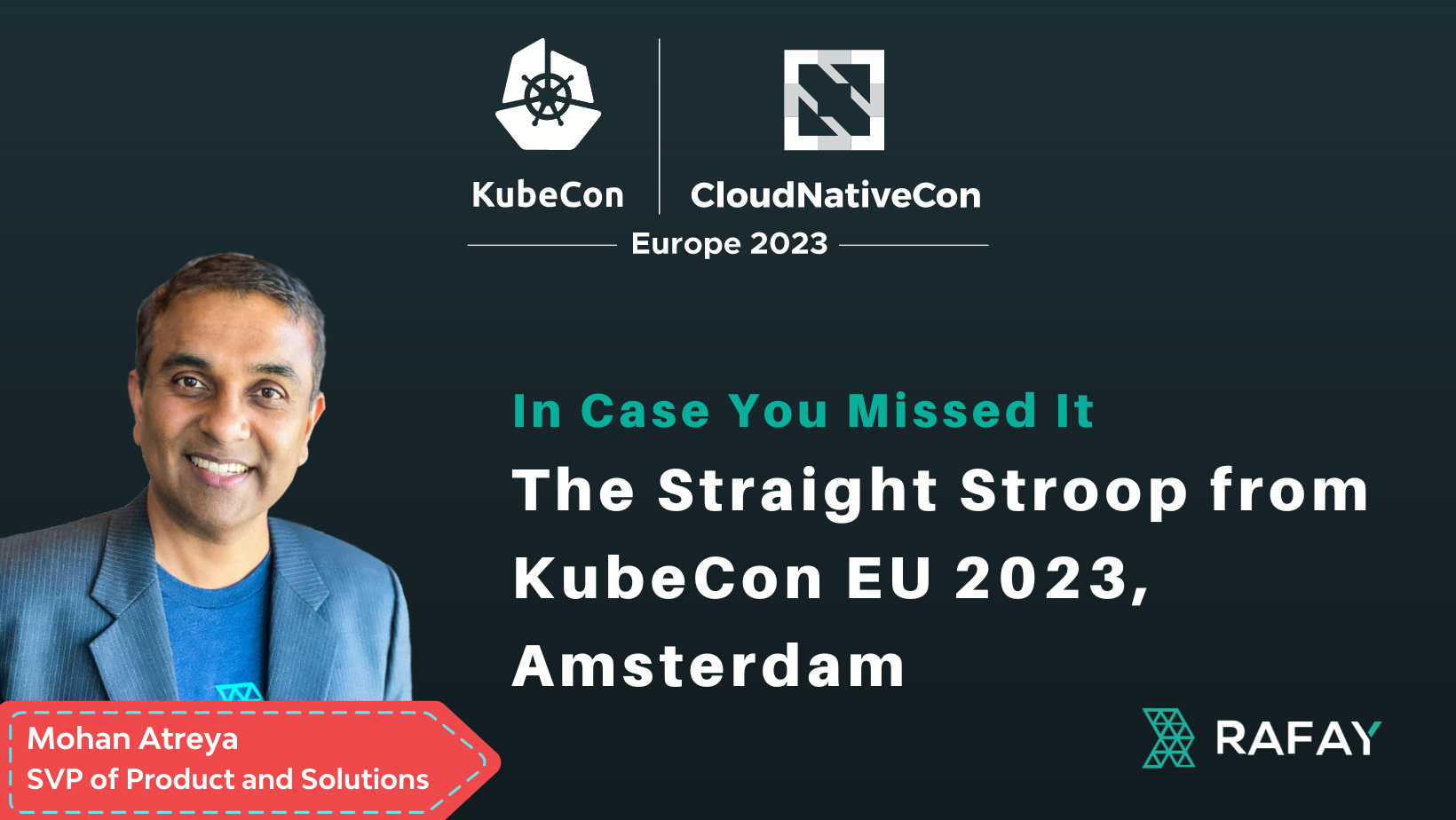 Image for The Straight Stroop from KubeCon EU 2023, Amsterdam