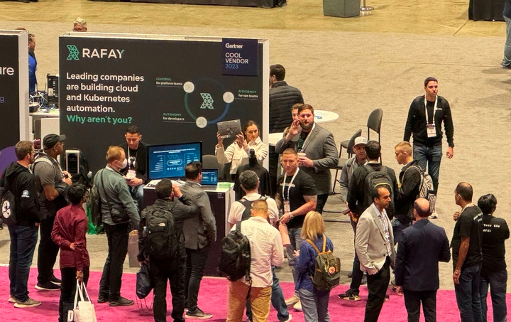 Rafay Booths at the Solutions Showcase