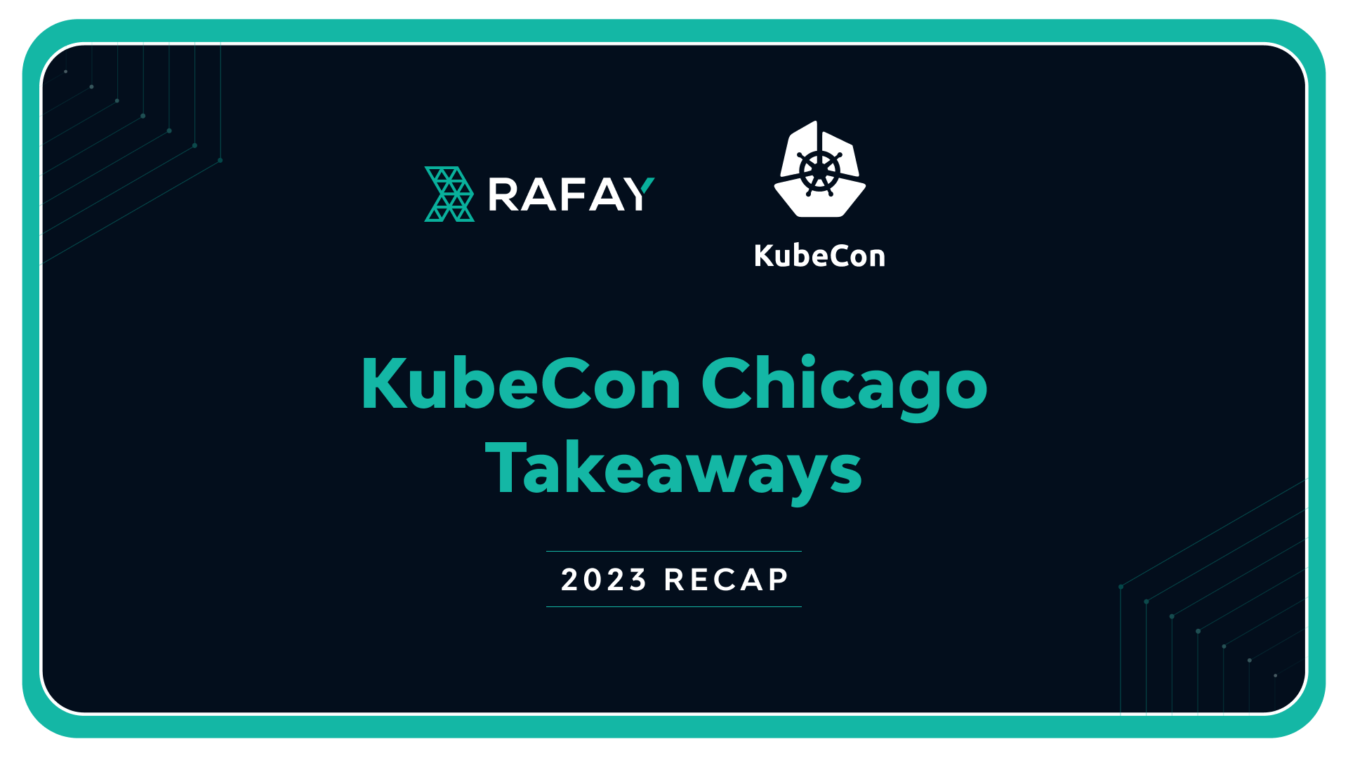 Image for KubeCon Chicago Takeaways