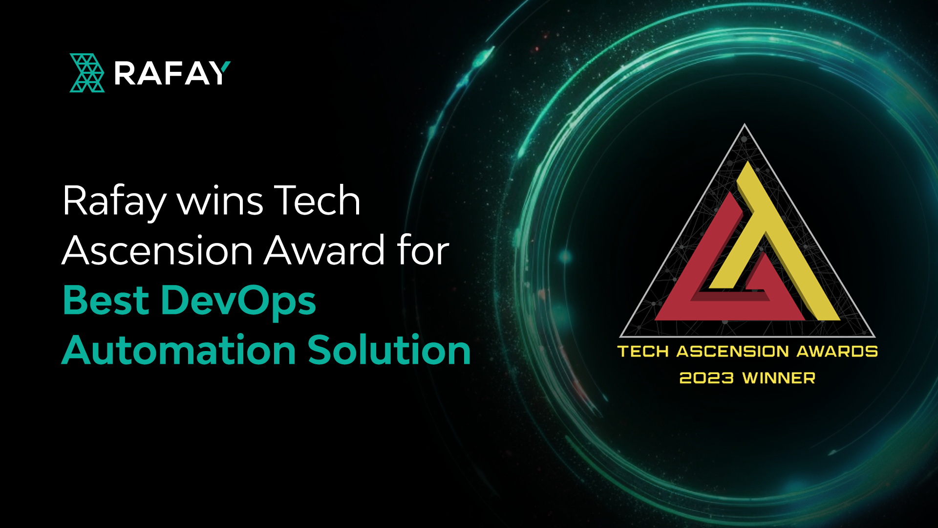 Image for Rafay is a Tech Ascension Award Winner for Best DevOps Automation Solution
